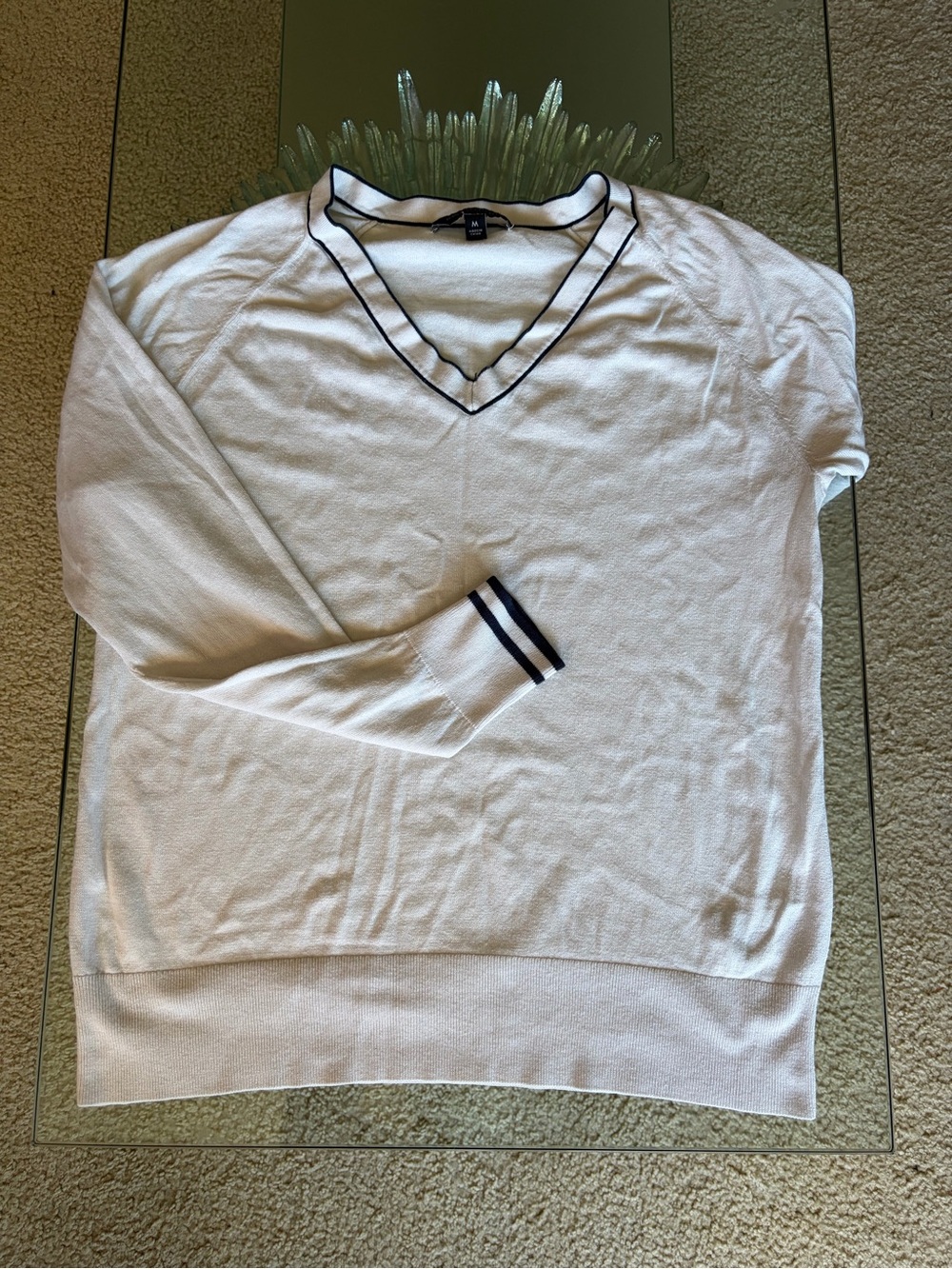💜 Banana Republic Light Silk Cotton Sweater